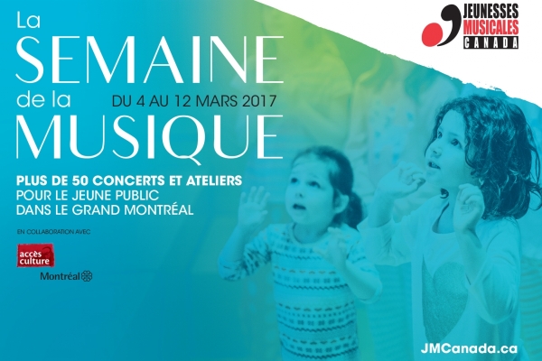 La Semaine de la musique, du 4 au 12 mars 2017