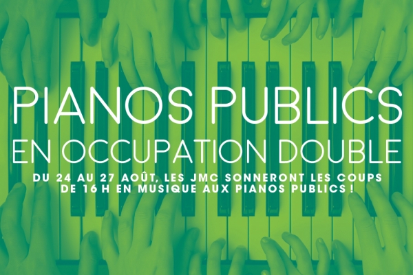 Pianos publics en occupation double